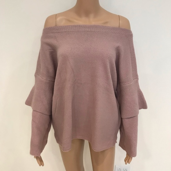 Layered Sleeve Knit Top - Picture 3 of 7